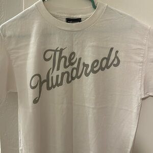 The Hundreds Men White Tee Size: M